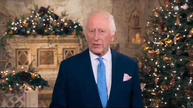 King Charles' gives his Christmas address