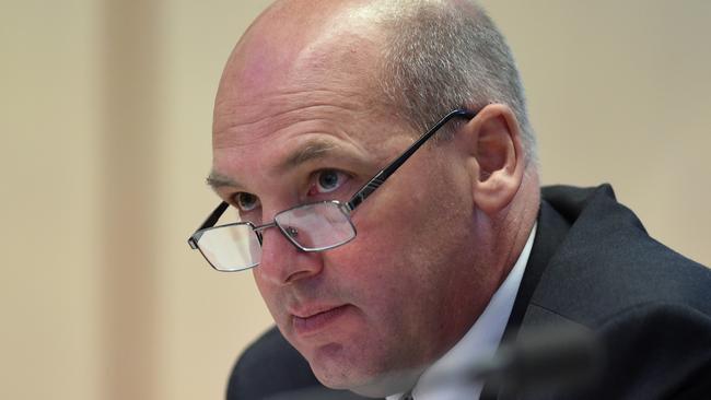 Former Senate President Stephen Parry. Picture: AAP Image/Lukas Coch.