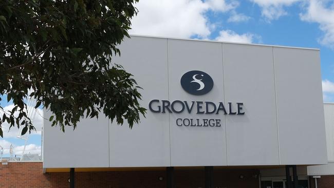 Grovedale College was sent into lockdown on Monday after an altercation with two students. Picture: Mark Wilson