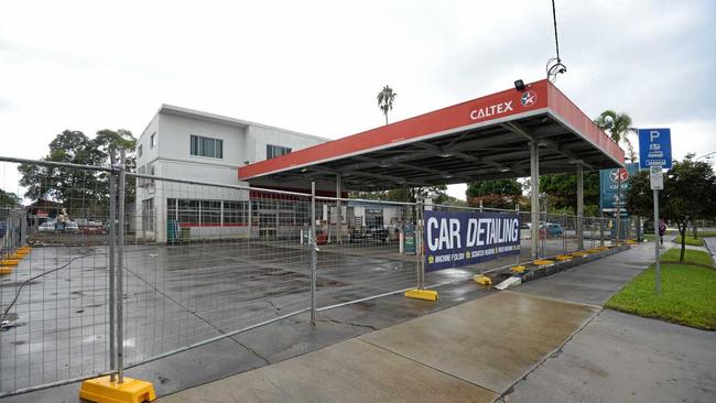 The Caltex Service Station in Woodlark Street, Lismore, damaged by floods last year, has received consent to proceed with renovations. Picture: Marc Stapelberg