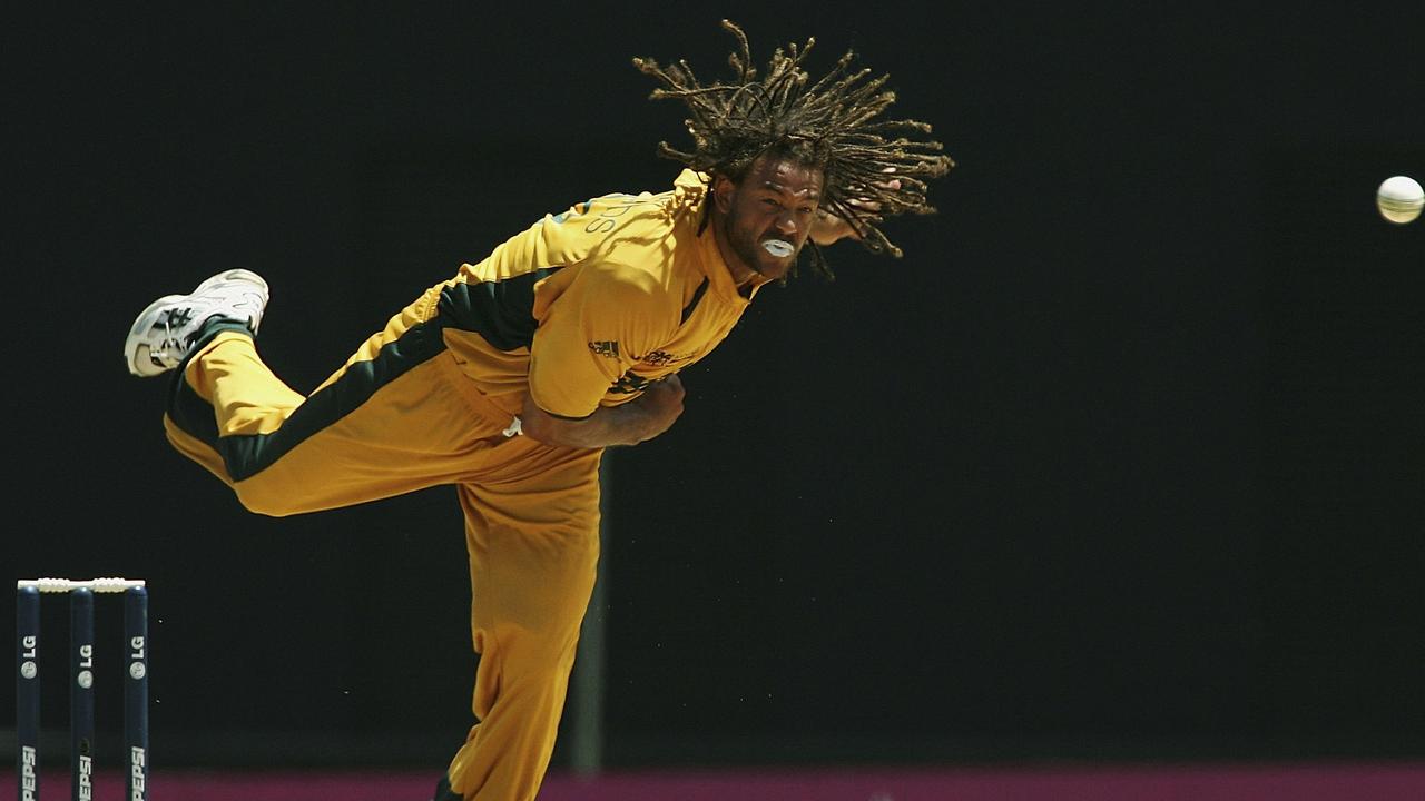 Andrew Symonds of Australia in action during the ICC Cricket World Cup 2007. Photo by Hamish Blair/Getty Images