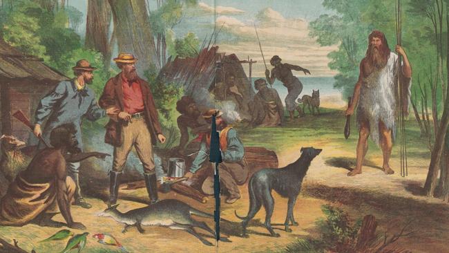 William Buckley returns in 1835 and reveals himself to white settlers.