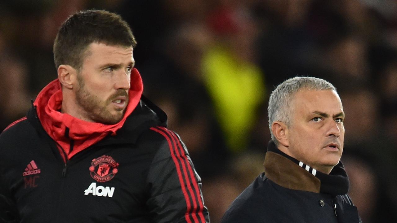 Michael Carrick is leading training until an interim manager is appointed.