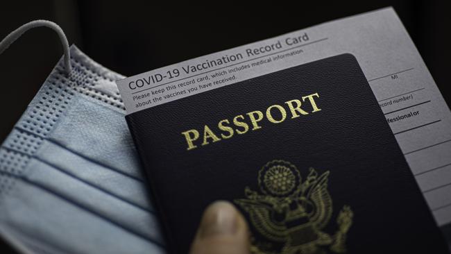 Vaccine passports are unjust and discriminatory. Most of those endorsing the idea belong to the laptop class — privileged professionals who worked safely and comfortably at home during the epidemic. Picture: iStock