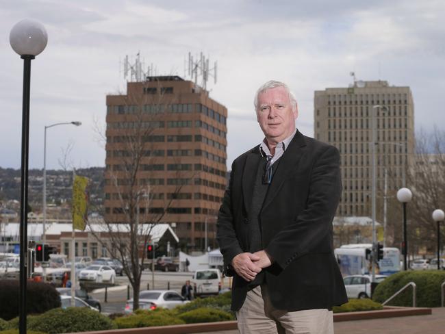 Hobart Not Highrise president Brian Corr. PIC: MATT THOMPSON