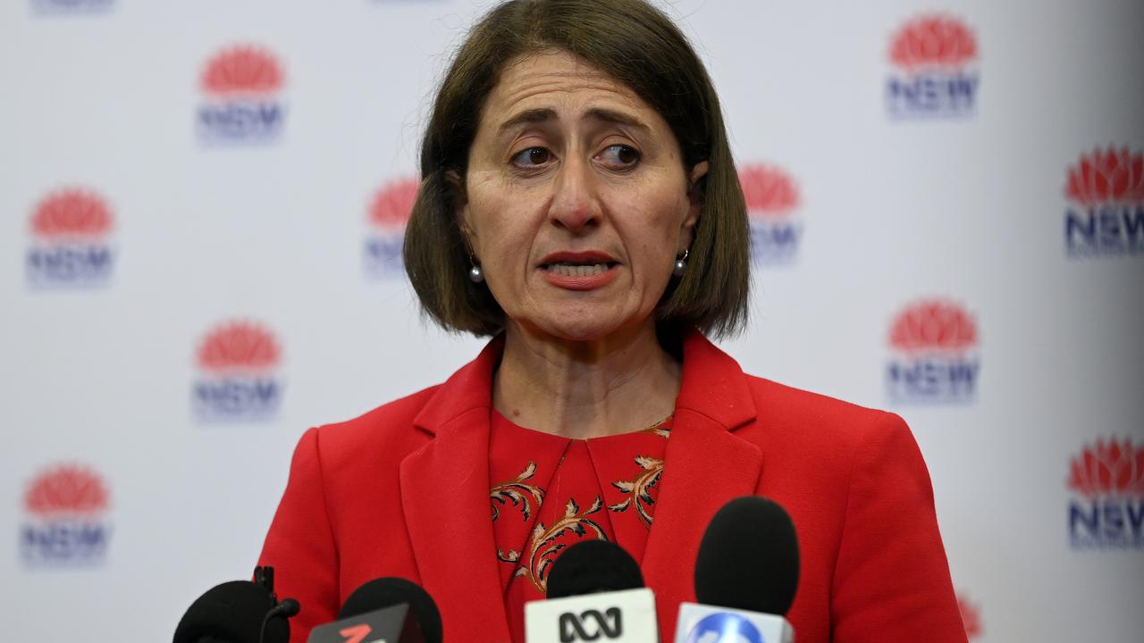 Gladys Berejiklian’s relationship with an MP was discussed at the ICAC on Thursday. Picture: NCA NewsWire/Bianca De Marchi