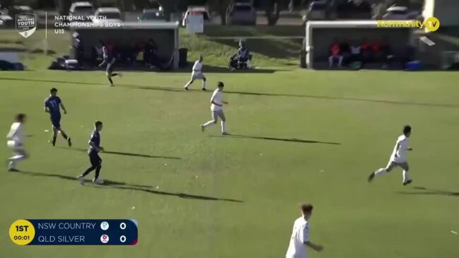 Replay: NSW Country v Queensland Silver (U15 placement semi final) - Football Australia Boys National Youth Championships Day 5