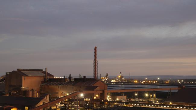 The Whyalla steelworks was in serious need of saving from the SA government, Alexander Downer writes. Picture: Brett Hartwig