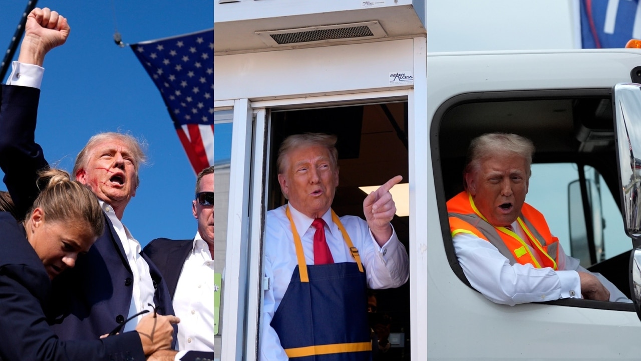 Three Iconic Election Images All Show Donald Trumps ‘defiance Nt News