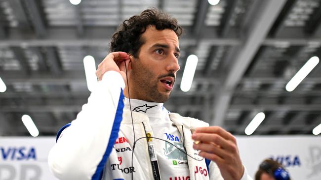 Daniel Ricciardo prepares to drive at the Saudi Arabian Grand Prix. Photo by Rudy Carezzevoli/Getty Images.