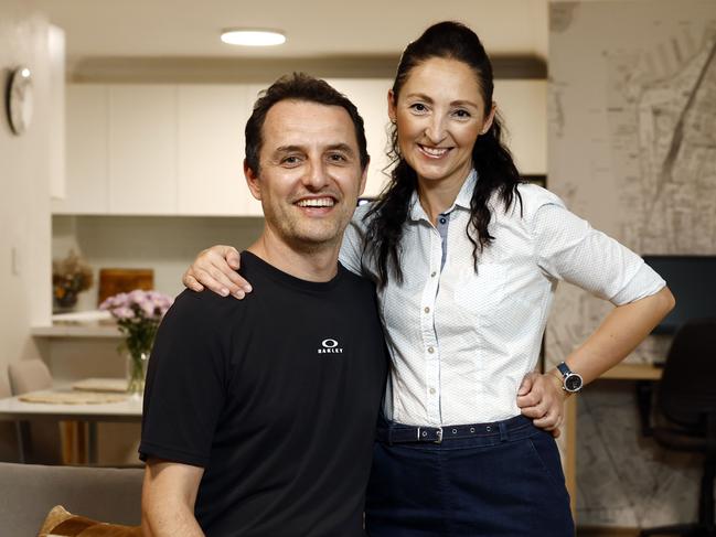 DAILY TELEGRAPH 8TH FEBRUARY 2025Pictured at their home in Wolli Creek which is currently on the market is Andrej Jedlovsky and Zdenka Jedlovsky.They are looking to sell and then rent for a while, whilst looking for their next home.Picture: Richard Dobson