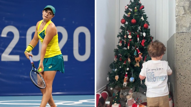 Ash Barty is having baby number two.