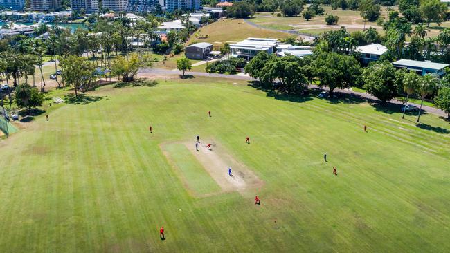 The physical altercation occurred at the Darwin-based Kahlin Oval. Picture: Che Chorley