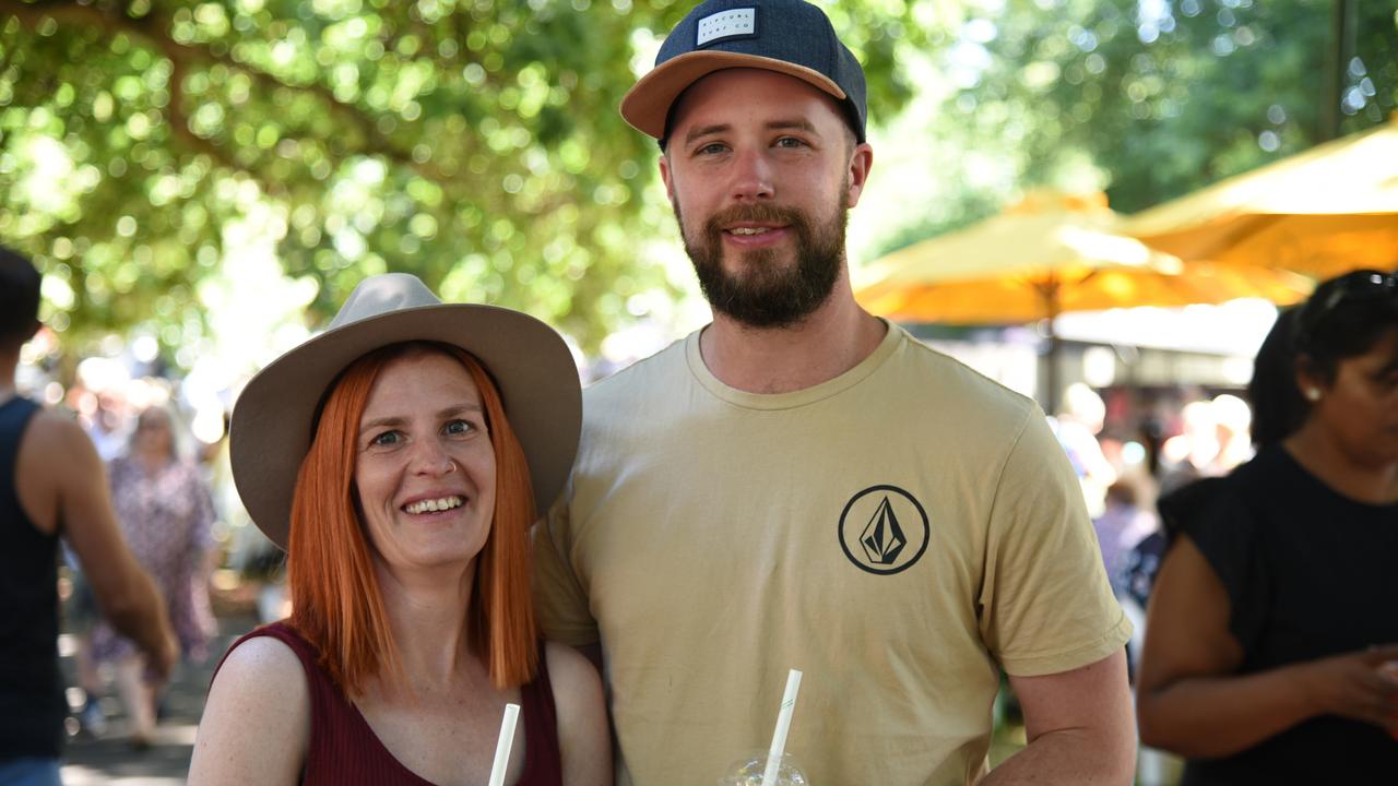 Nat Hussey and Oliver Berry at Day 3 of Launceston Festivale 2023. Picture: Alex Treacy