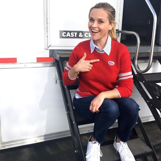 2016 US Election via social media ... Reese Witherspoon, 