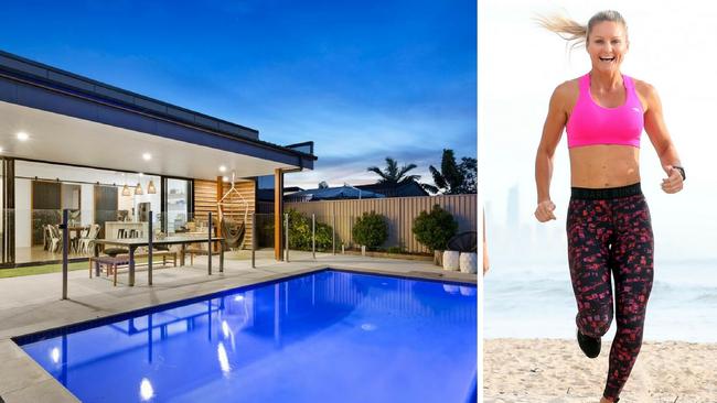 The Burleigh Waters home of Instagram blogger Belinda Norton sold under the hammer for $1.27 million.