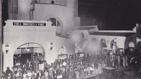 The Roxy Theatre at Parramatta circa 1930. Picture: Parramatta &amp; Cumberland District Heritage, History and Memories