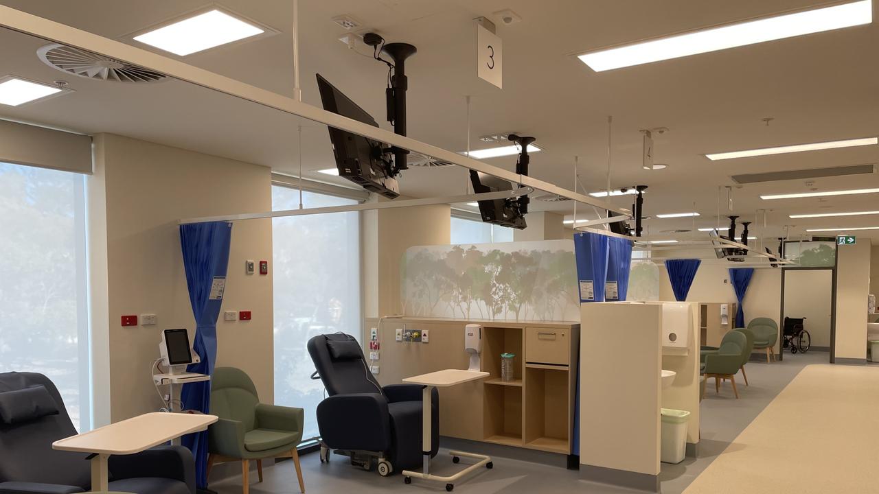 The centre includes a family room, offering a patient’s loved ones with a private space for conversations. Picture: Supplied