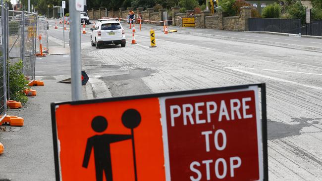 There will be more funding in the State Budget for roadworks while the state is in the grip of a health crisis. Picture: MATT THOMPSON