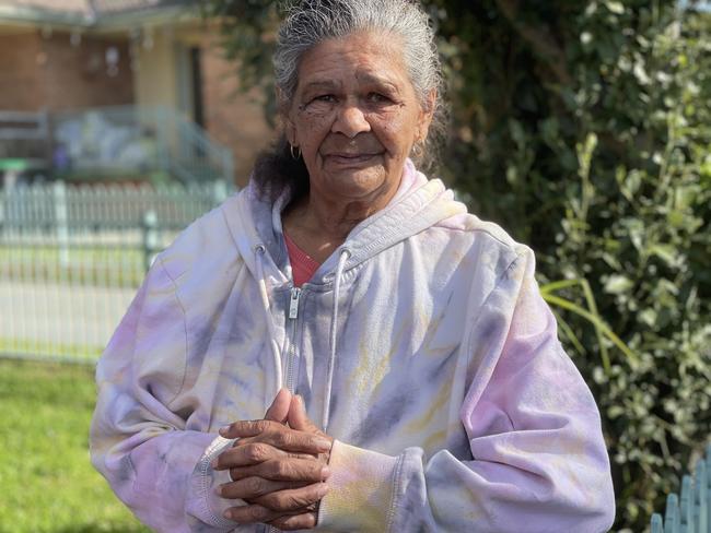 Wiradjuri Aunty Barbara Ruttley speaks out for the one-year anniversary of her grandson’s death. Picture: Annie Lewis