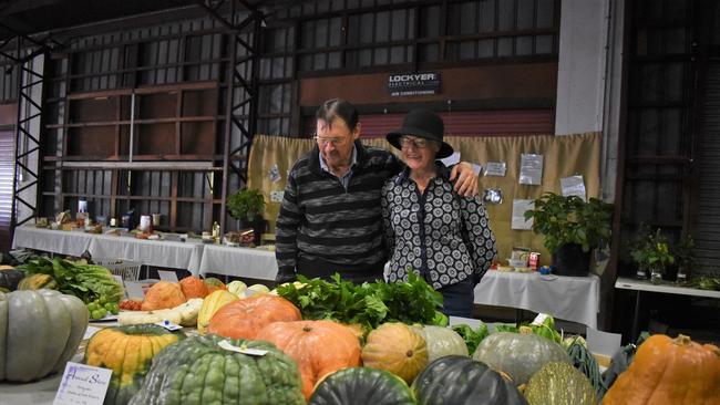 John and Ailsa Gillespie at the 2023 Gatton Show on Friday, July 21. Picture: Peta McEachern