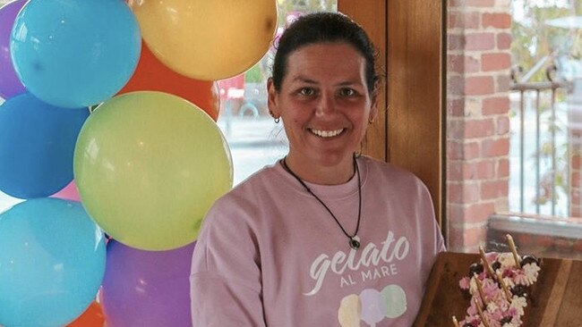 Roxanne Thomson is the owner of the family run business Gelato Al Mare.