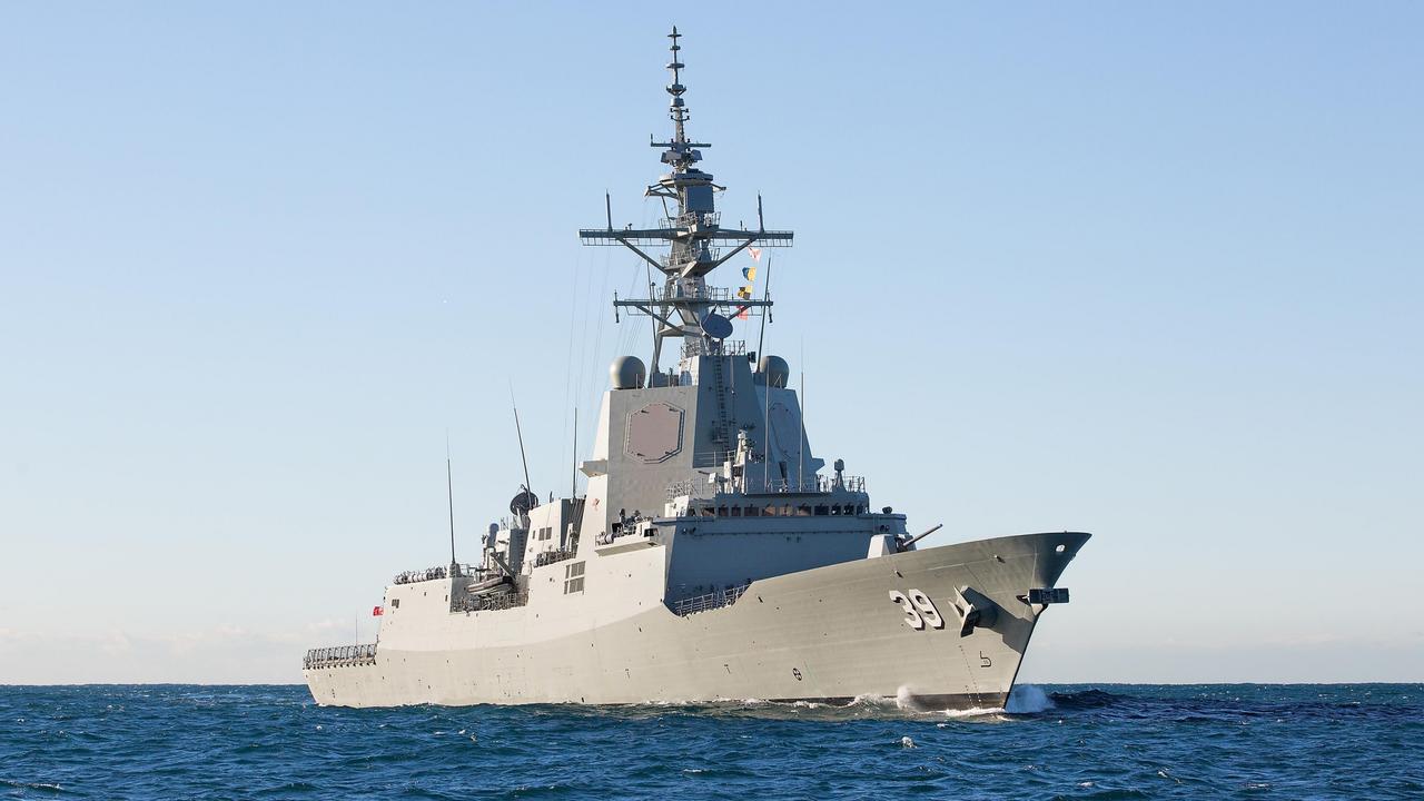 Three Hobart-class air warfare destroyers were built at the Osborne shipyard in Adelaide.