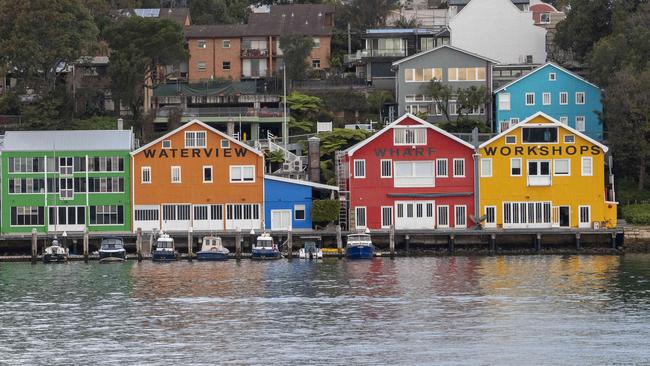 The bold and bright colours wouldn’t be out of place in Copenhagen or Oslo. Picture: NewsWire / Simon Bullard.