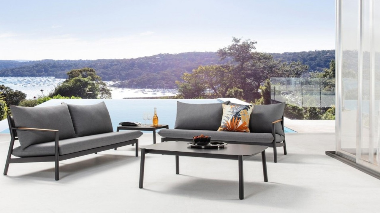 Maris 4-Piece Outdoor Corner Lounge Setting. Picture: Domayne