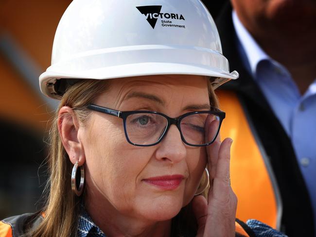 Premier Jacinta Allan needs to pull the pin on useless major Victorian projects that will worsen the state’s debt. Picture: David Caird