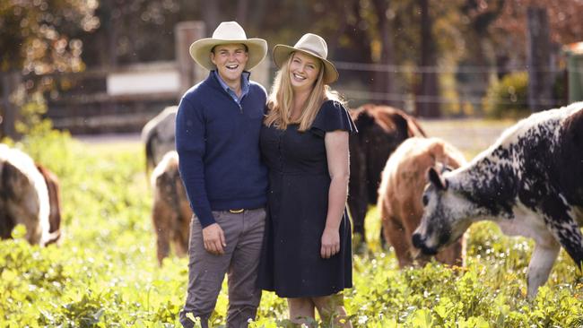 Hannah Greenshields and Tim Eyes. Picture: Supplied