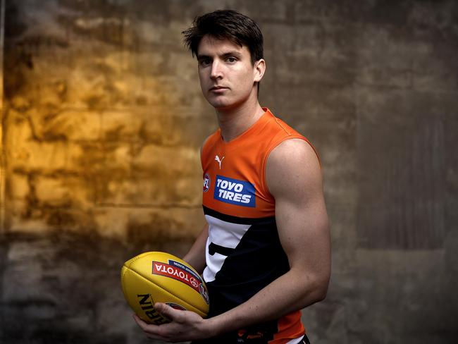 Portrait of Sam Taylor in the last week of the season for the GWS Giants. Taylor is expected to be make the All Australian team. Photo by Phil Hillyard(Image Supplied for Editorial Use only - **NO ON SALES** - Â©Phil Hillyard )