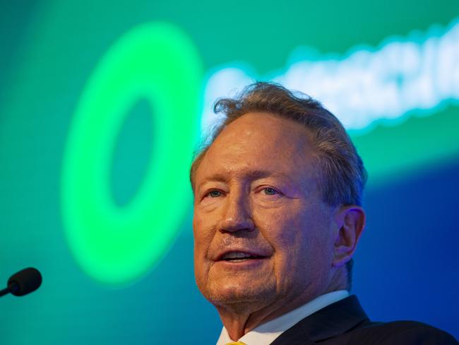 Pictures of Fortescue AGM in Perth at Optus Stadium.Pictures of Andrew Forrest, during the AGM in Perth.Photo Ross Swanborough. 061124