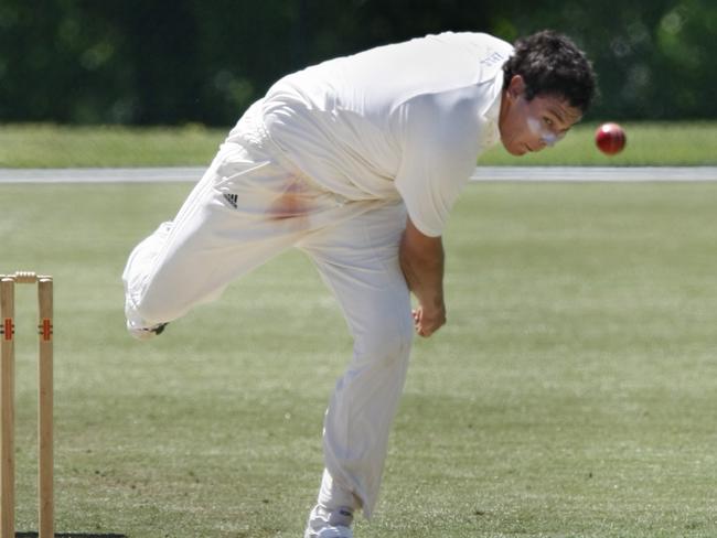 Scott Boland in action for Frankston Peninsula in 2009.