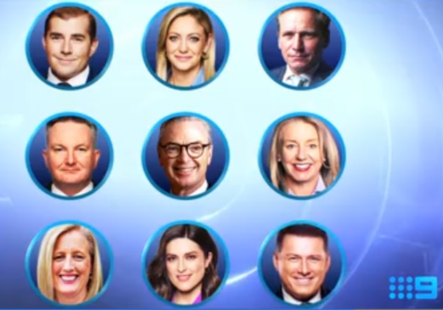 Stefanovic has been relegated to the role of reporter in Nine's federal election coverage on Saturday. Picture: Supplied