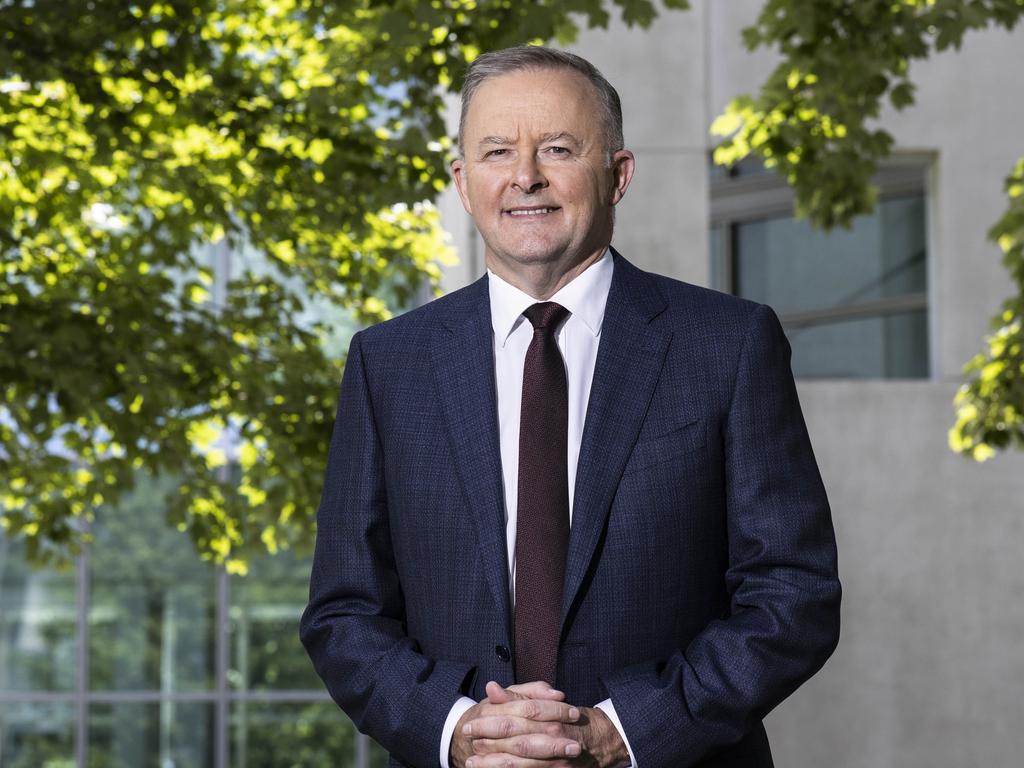 Anthony Albanese will draw his election battlelines on Wednesday, focusing on the future of secure work. Picture: NCA NewsWire/Gary Ramage