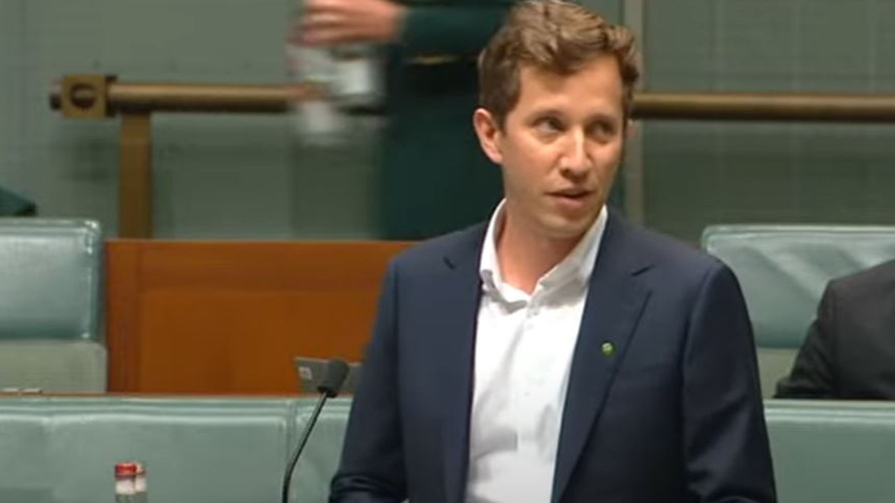 Greens Member for Griffith Mr Max Chandler-Mather. Picture: YouTube