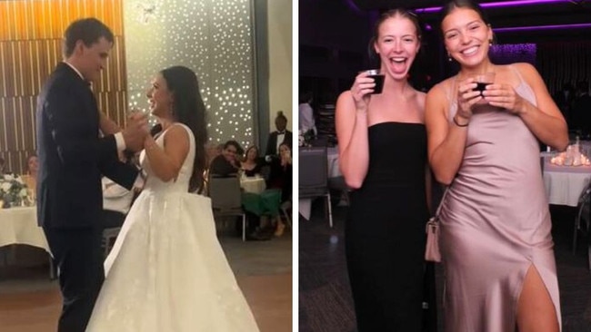 Newlyweds track down wedding crashers. Picture: TikTok