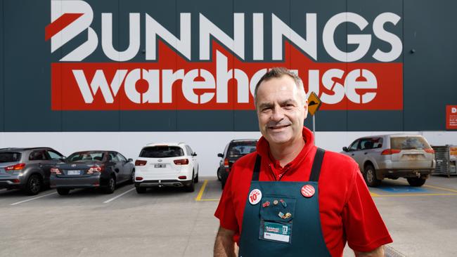 Bunnings boss Mike Schneider says the hardware giant should not be dragged into the supermarket’s Food and Grocery Code of Conduct. Picture: Peter Mathew.