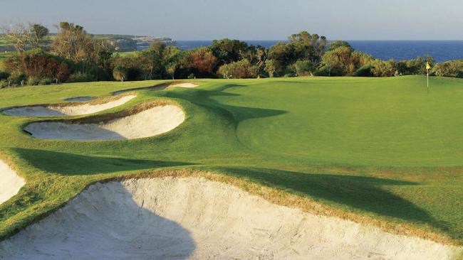 “One of Sydney’s best golf courses with a view, St Michaels Golf Club, also received taxpayer money for upgrades. Picture: Supplied