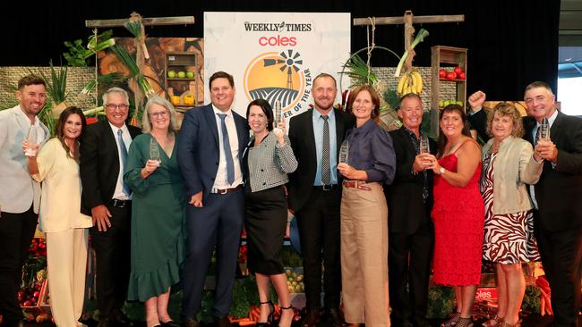 All the winners from The Weekly Times Coles 2023 Farmer of the Year awards. Picture: Yuri Kouzmin