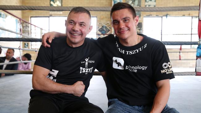 Tim Tszyu has been vocal about stepping out of his father Kostya’s shadow. Picture: David Swift.