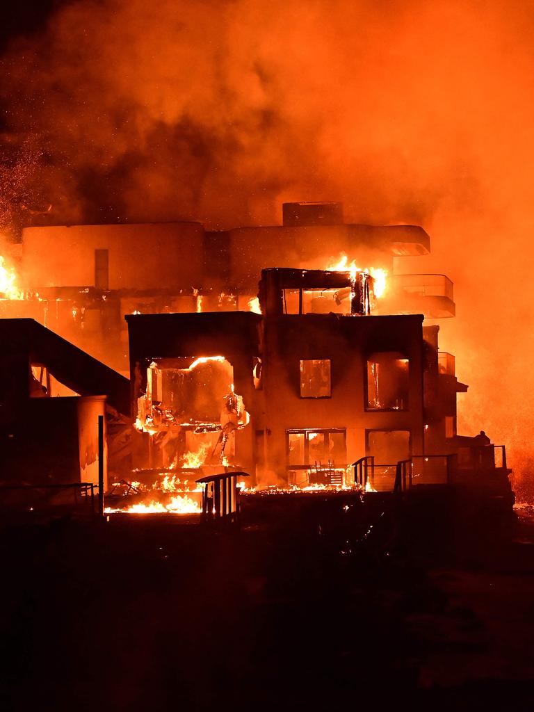 The fires have ravaged LA. (Photo by AGUSTIN PAULLIER / AFP)