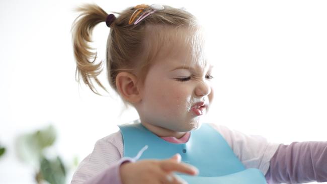 Toddler snacks have as much sugar as junk food. Picture: istock.