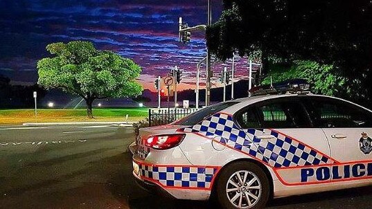 Generic images of Queensland Police vehicles, police tape and police uniform
