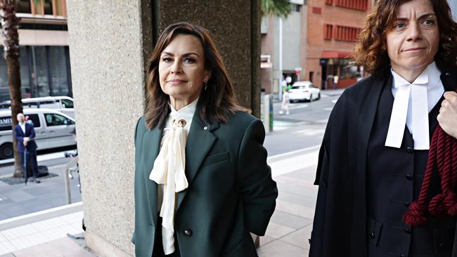 Lisa Wilkinson has racked up a bill of about $700,000 from top silk Sue Chrysanthou. Picture: NCA NewsWire/Adam Yip.