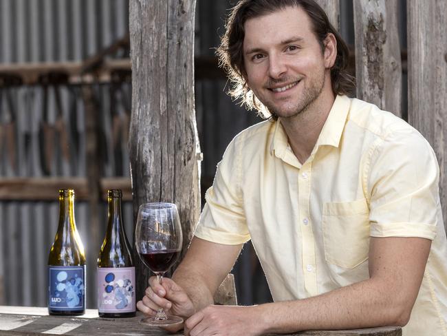 Sommelier and winemaker Marcell Kustos. Photo Ben Macmahon