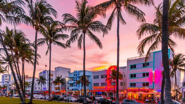 South Beach, Miami. Pic: Getty Images.