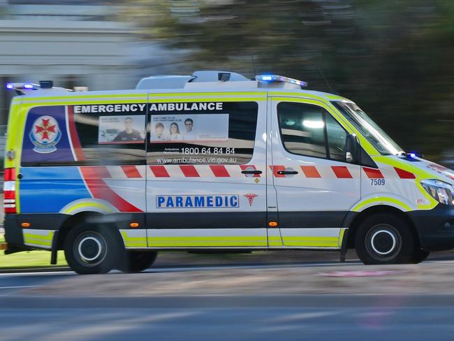 GENERIC: Ambulance, Geelong, Ambulance Victoria, Paramedic, Emergency Services. Picture: Stephen Harman