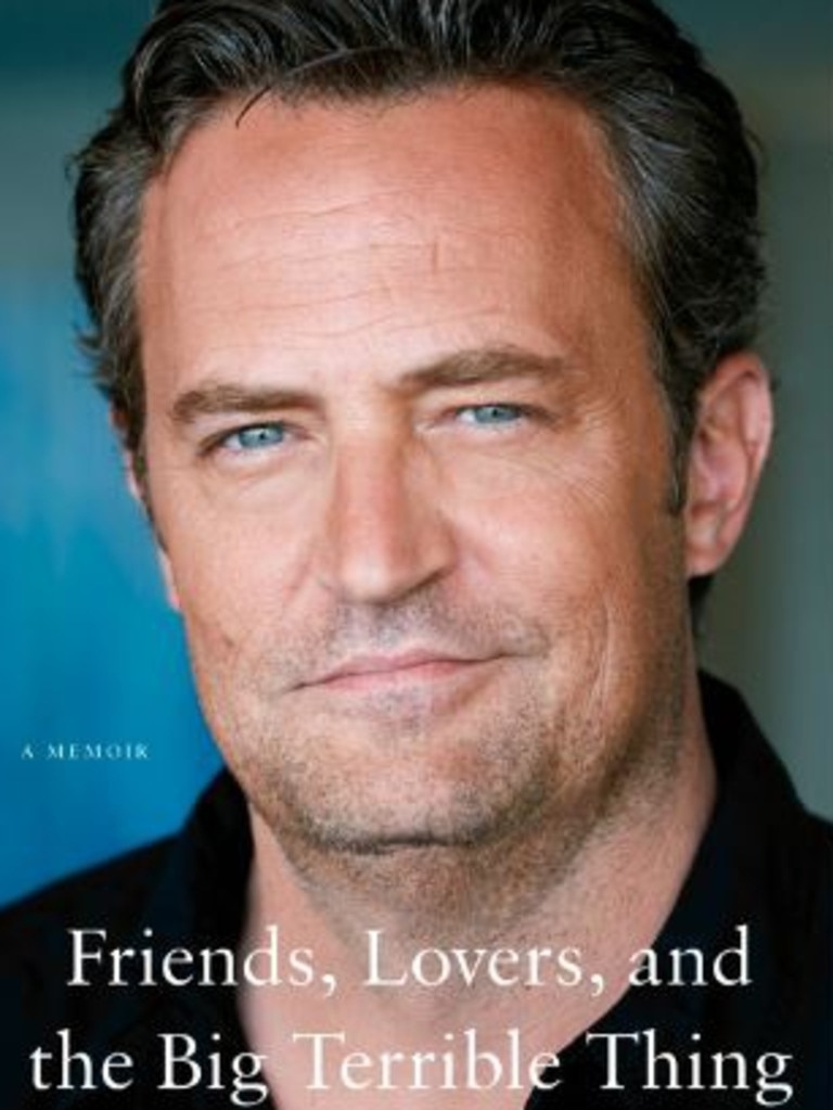 Matthew Perry's memoir. Picture: Supplied